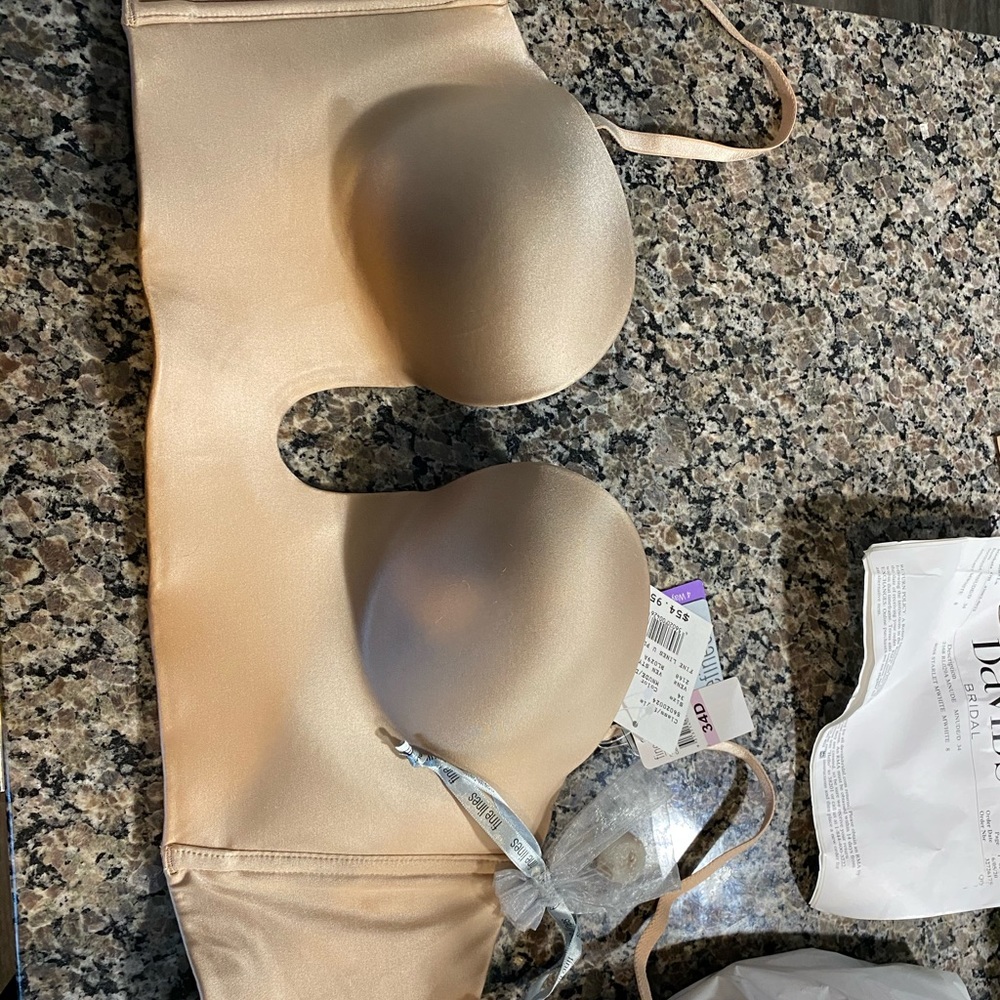 David’s Bridal Nude Bra